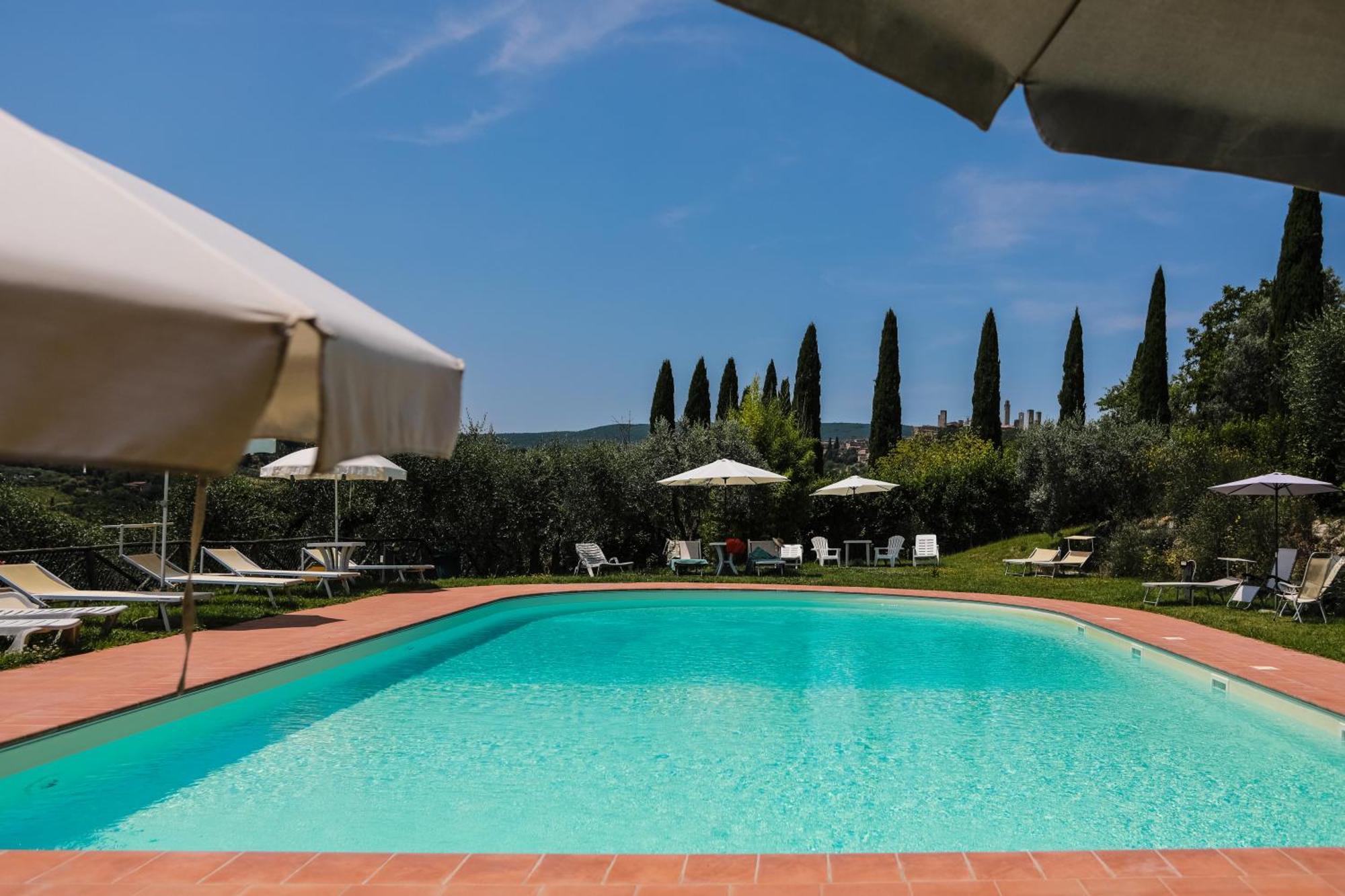 Suite Montagnana San Gimignano Bagian luar foto